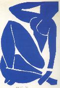 Henri Matisse Blue nude painting